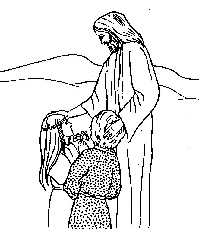 Jezus Chrystus kolorowanki